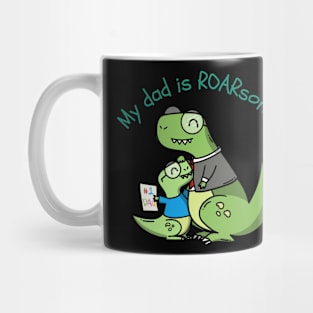 My Dad Is ROARsome! Father's Day Design Mug